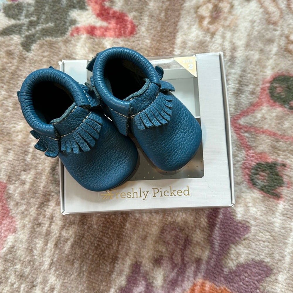Freshly Picked Moccasins - size 2!